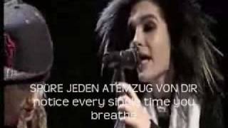 Tokio Hotel In Die NachtIn The NightEnglishGerman Lyrics [upl. by Anyalram]