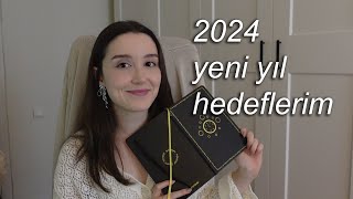 2024 yeni yıl hedeflerim🎄 hadi listenizi yapın çabuk [upl. by Inaflahk504]