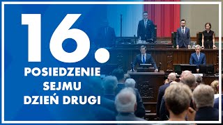 16 posiedzenie Sejmu  dzień drugi 24 lipca 2024 r [upl. by Harragan]