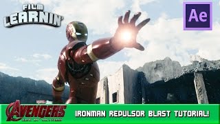 Iron Man Repulsor Blast After Effects Tutorial  Film Learnin [upl. by Yrogreg918]