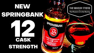 SPRINGBANK 12 CASK STRENGTH 100 EX BOURBON CASK [upl. by Aidole]