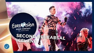 Iceland 🇮🇸  Hatari  Hatrið mun sigra  Exclusive Rehearsal Clip  Eurovision 2019 [upl. by Grannia]