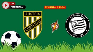 Austria Lustenau VS Sturm Graz Youth  Austria 2Liga  Football Live Match Score today [upl. by Iadrahc]