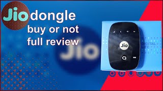 jio dongle kaise kharide sakte hainjio dongle buy or not full reviwjio best plan for donglejio [upl. by Anyer]