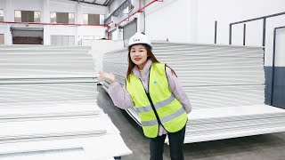 Manufacturing Thermoplastic Composite PET Foam Sandwich Panels [upl. by O'Grady295]