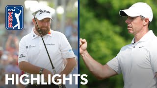 Rory McIlroy and Shane Lowry combine for memorable win  Round 4  Zurich Classic  2024 [upl. by Kong172]