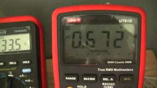 Using the UNIT UT61D amp Tekpower TP4000ZC Multimeters to Measure Stray Voltage [upl. by Noryk293]