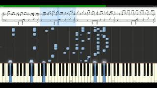 Gloria Estefan  Conga Piano Tutorial Synthesia [upl. by Rustin646]