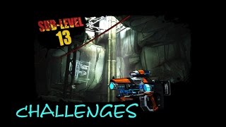 Borderlands  The Presequel Sub level 13 challenges [upl. by Lorri]