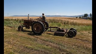 Mowing With The Farmall H [upl. by Allebasi]