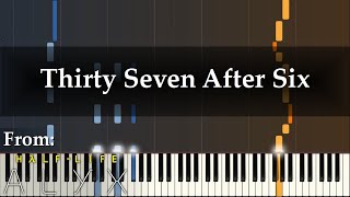 quotThirty Seven After Sixquot Piano Transcription of HalfLife Alyx Soundtrack [upl. by Airemahs]