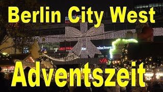 Weihnachtsmarkt Gedächtniskirche Breitscheidplatz Berlin 2016 [upl. by Enitsyrhc]