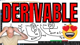 DERIVABILIDAD DE UNA FUNCIÓN CON UNA VARIABLE 4 CASOS Y EJEMPLOS RESUELTOS con y sín defnición [upl. by Sirad]