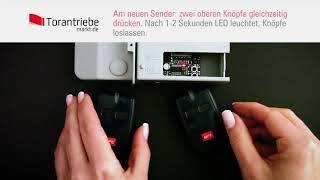 HOW TO BFT Handsender programmieren  kodierung Handsender zum Handsender [upl. by Keriann326]