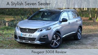 Peugeot 5008 Review A Stylish SevenSeater [upl. by Cari]