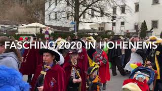 Fasching in Hohenems 2020 Faschingsumzug [upl. by Nylirret]