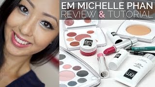 REVIEW EM Michelle Phan Cosmetics  Bright Smoky Eye Tutorial [upl. by Wenoa]