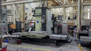 Kuraki KBT13DXA CNC Table Type Horizontal Boring Mill [upl. by Weyermann588]