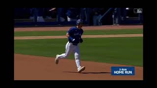 Daulton Varsho 2 Run Home Run 1st Home Run Of Spring Training [upl. by Lenehc]