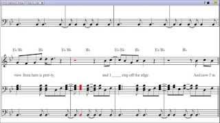 quotBroadway Here I Comequot SMASH  Piano Sheet Music Teaser [upl. by Farly]