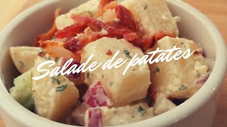 Salade de patates et oeuf s  Recette [upl. by Noerb]