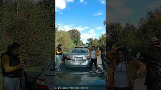 Watch the scammer’s reaction when he sees the dashcam [upl. by Eaves]