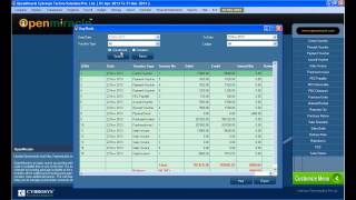 DayBook OpenMiracle  The Free open source accounting software [upl. by Swainson]