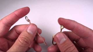 Tying assist cord for jigging  Latch Needle [upl. by Otreblig932]