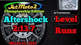 Jet Moto 2 Championship Edition Speedrun  Aftershock  2137  Toddtrous [upl. by Pentheam]