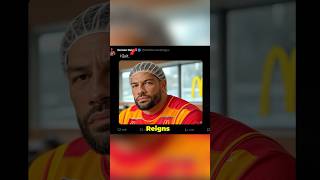 Roman Reigns QUITS WWE For McDonalds [upl. by Nylyrehc]