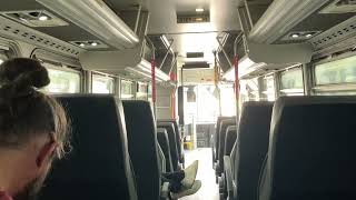 Pace 2015 Eldorado National Axess BRT Bus Ride Bus 6493 on Route 603 to Elgin Transportation Center [upl. by Triley]