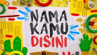 100 NAMA PALING POPULER  Stop Motion by Aulion [upl. by Eiduam85]