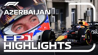 FP1 Highlights  2024 Azerbaijan Grand Prix [upl. by Thorny]