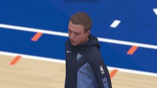 NBA 2K24 Next Gen  Memphis Grizzlies vs New York Knicks [upl. by Anaile94]