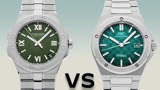 Chopard Alpine Eagle VS IWC Ingenieur Aqua Dial IW328903 2986003014 [upl. by Hanaj]