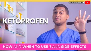 Ketoprofen How to Use It amp 3 Common Side Effects [upl. by Virgilia]