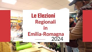 Elezioni Regionali del 17 e 18 novembre 2024 elezioni elezioniregionali emiliaromagna [upl. by Minerva547]