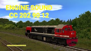 share content trainz Engine Sound CC 202 90 12 TrainZ Simulator Android [upl. by Case22]