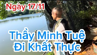 🔥Sáng 1711  Hình Ảnh Thầy Mình Tuệ Đi Khất Thực Tại GiaLai [upl. by Edualc]