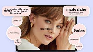 Rocksbox Rental Jewelry Membership  How It Works [upl. by Eimorej657]