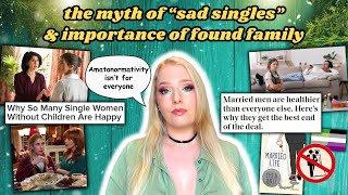 The hell of quotsad singlesquot set ups amp the need for found family [upl. by Allys]