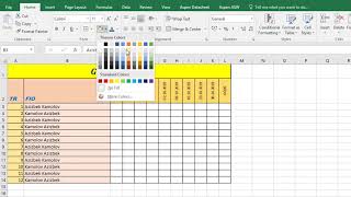 EXCEL dasturida jadvallar bilan ishlash [upl. by Consolata]