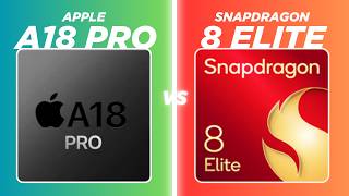 Snapdragon 8 Elite vs Apple A18 Pro [upl. by Evilo]