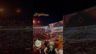 Two sets of airborne drones at UT Longhorns game vs UGA at DKR on 101924 [upl. by Ocirrej891]