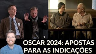 Oscar 2024  Apostas para as indicações [upl. by Chelsie8]