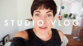 STUDIO VLOG  New Studio [upl. by Leunamesoj848]