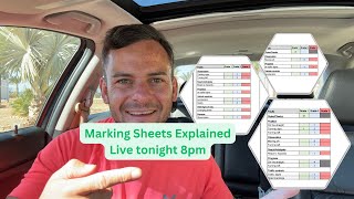 Driving Test Marking SheetLive [upl. by Attenrad600]