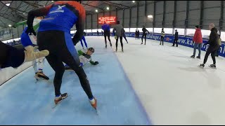 Kardinge schaatsen seizoen 2021  2022 [upl. by Odragde]