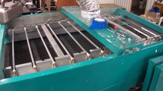 Powerhouse Quartz Screen Printing Dryer Opened [upl. by Annaer]