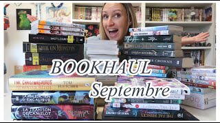 BOOKHAUL SEPTEMBRE  63 LIVRES [upl. by Jez]